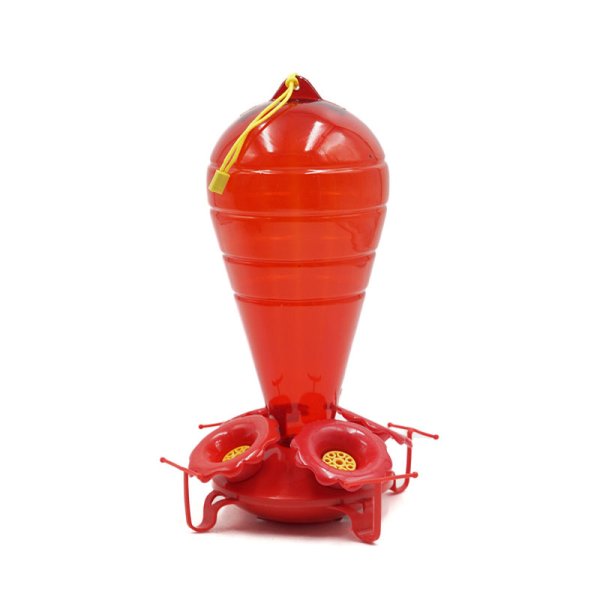 15x25cm Plastic Hummingbird Feeder 32oz