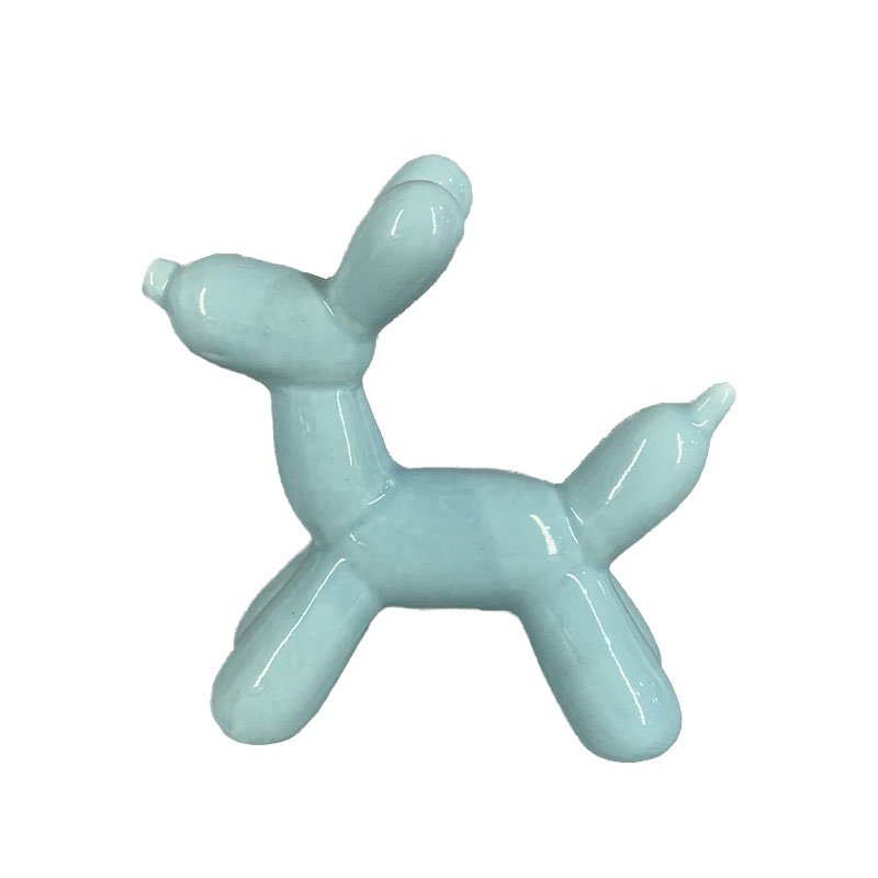 12x5x12cm  Cute Ceramic Balloon Dog 