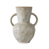 20x18x25cm Artisanal Glazes White Ceramic Ceramic Vase
