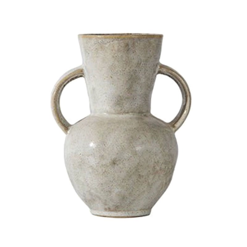 20x18x25cm Artisanal Glazes White Ceramic Ceramic Vase