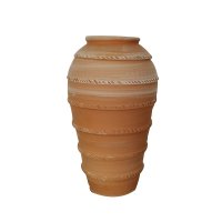 27x27x46cm Terracotta Rustic Ceramic Vase