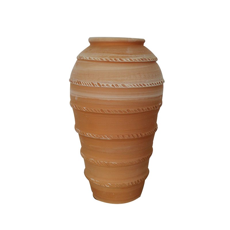 27x27x46cm Terracotta Rustic Ceramic Vase