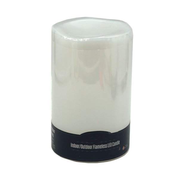 Outdoor/Indoor Waterproof  3*6 INCH Plastic Flameless Led Candle