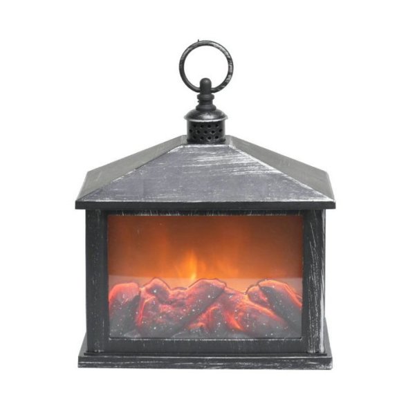 23cm LED plastic fireplace 3 LED