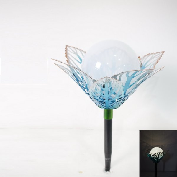 25x42cm Solar Metal Stake Multi