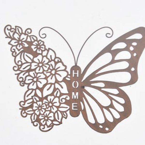40x30cm Metal Bfly Wall Décor