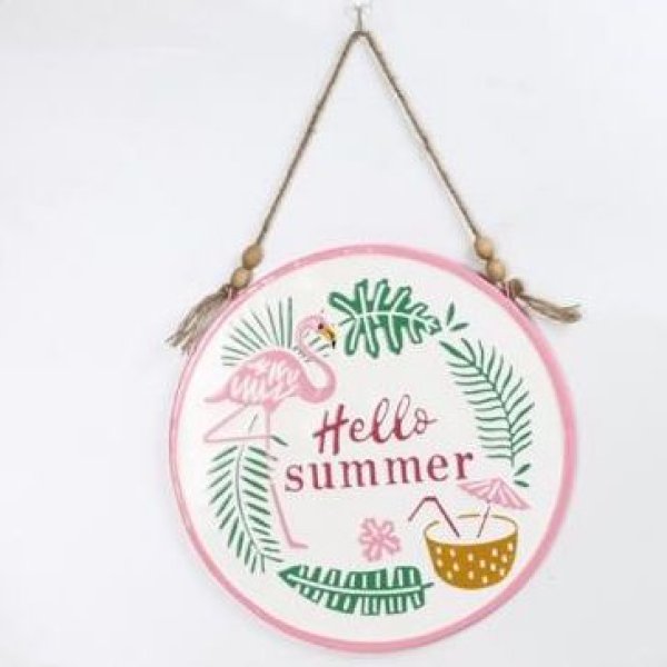 41cm round Metal Wall sign