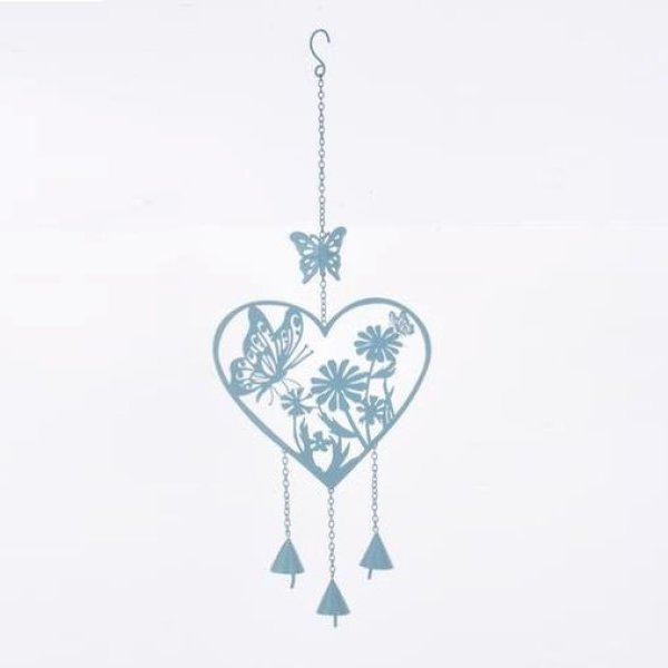 25x66cm metal bfly windchime