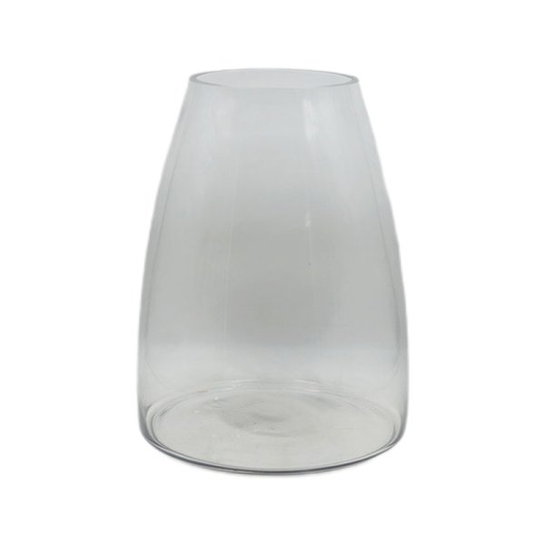 30x38cm Oversized Glass Vase Clear