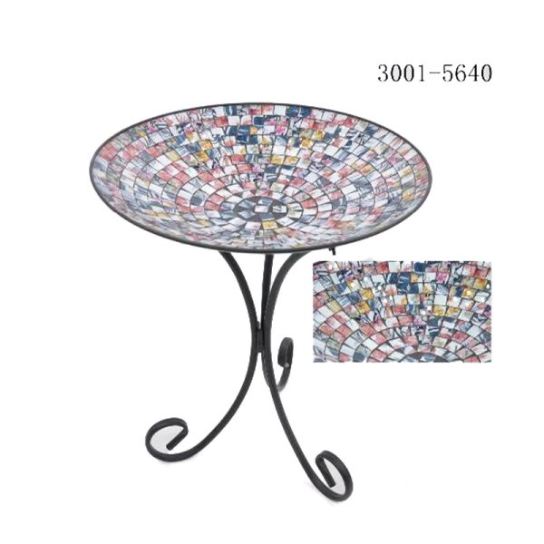 43x57cm mosaic bird bath KD