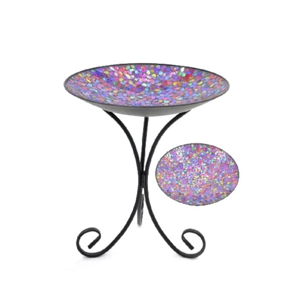 43x57cm Mosaic Bird Bath