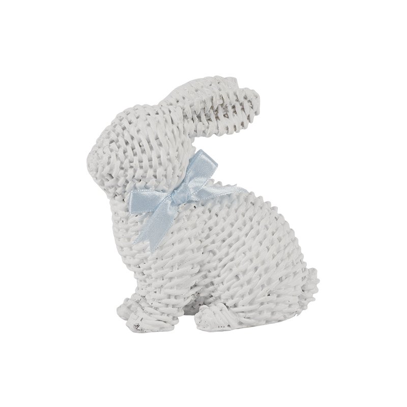 Resin-Easter Bunny-Tabletop Decoration-White