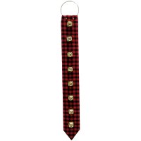 Polyester-Bell Strap-Wall Décor-Red/Black/Gold