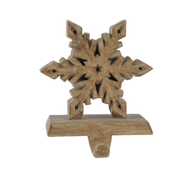 13x15CM NAT RSN SNWFLK HOLDER