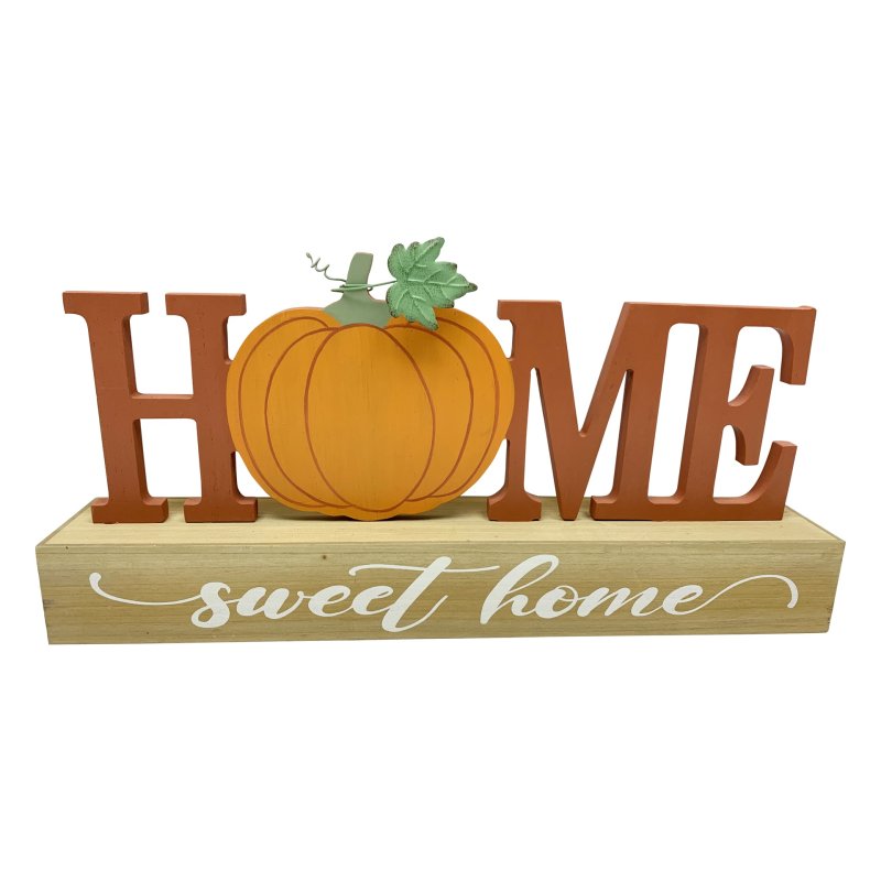 MDF-Sweet Home-Tabletop Decoration-Red/Orange