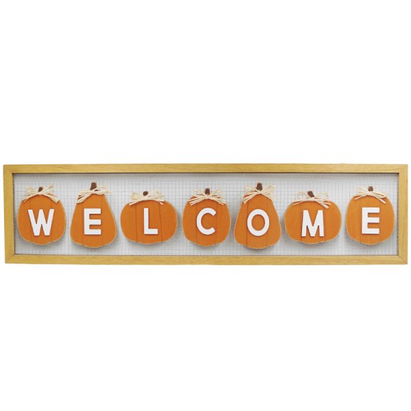 71x17.5CM MDF Welcome Wall Decor