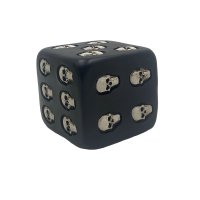 8x8CM resin skull dice