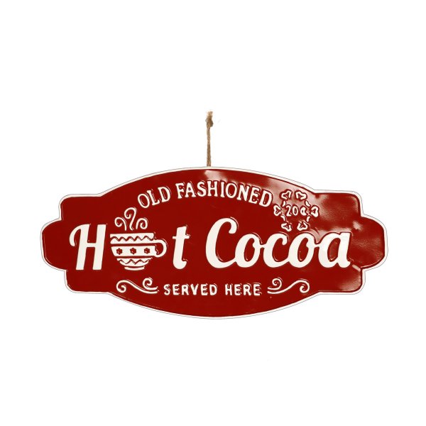 56x24CM Metal Hot Co Mtl Wall Decor