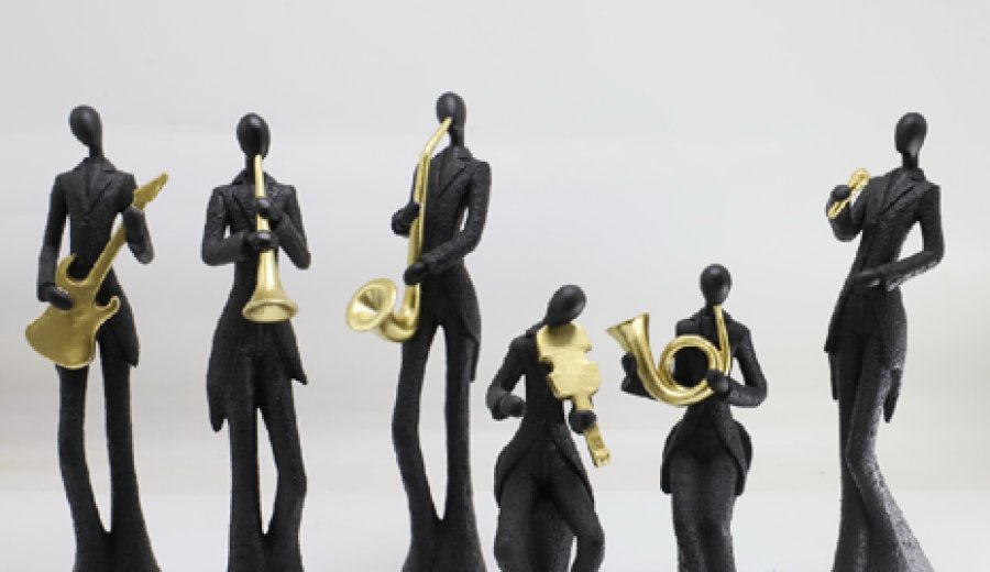Modern Sculpture Musical Figurine- Hot Sales 