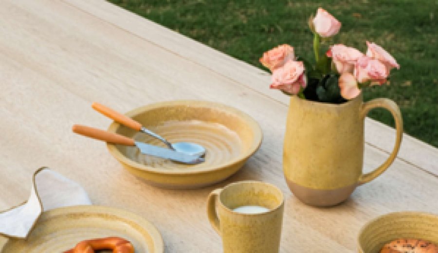 Could you use our dessert tableware collections to have breakfast? 