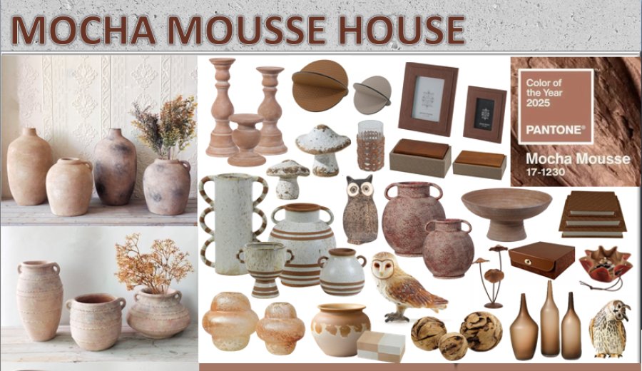 Mocha Mousse: 2025’s Warmest Home Trend Wraps Spaces in Comfort & Texture